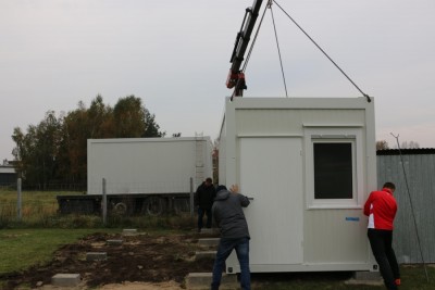 Nowe szatnie na boisku UKS 